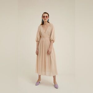 Loeil Safina dress pale pink One Size